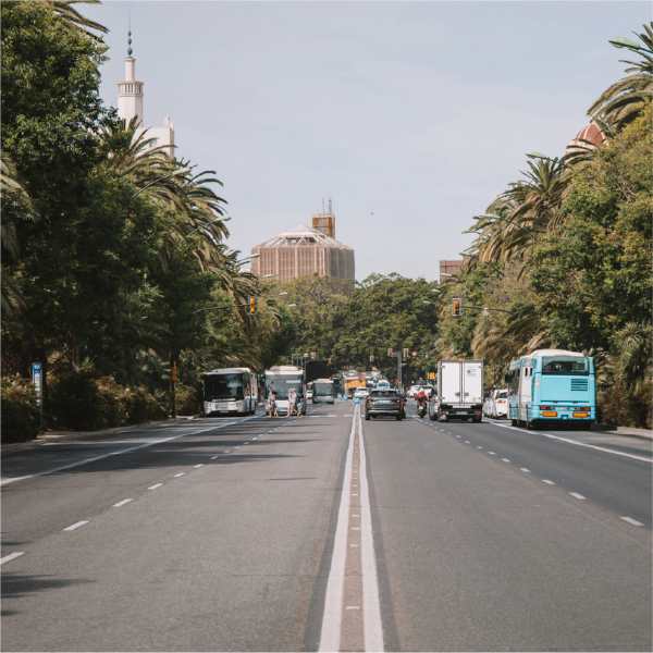 Onderzoek de mobiliteit en bereikbaarheid van je emigratiebestemming (hier Malaga)