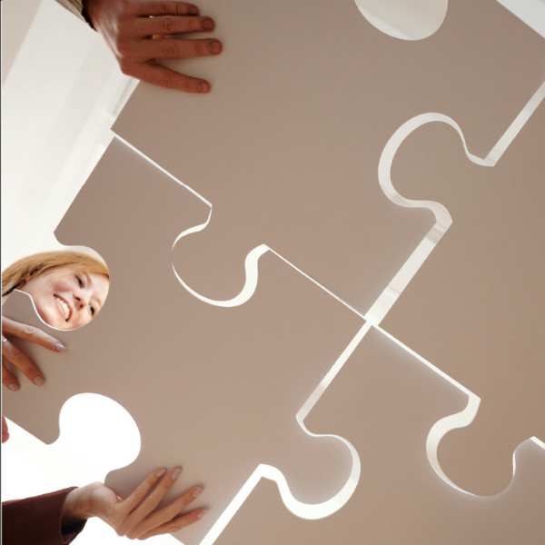 Een zelfvoorzienende community kan enkel slagen als alle puzzelstukjes mooi in elkaar passen