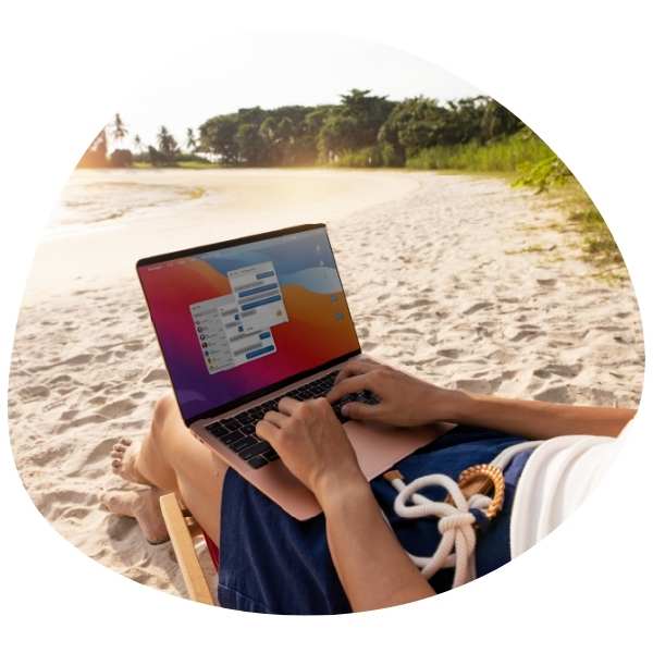 Wat doe je met je werk als je emigreert Leer online ondernemen en werk waar je wil.